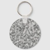 Chic Silver Sparkle Sleutelhanger (Achterkant)