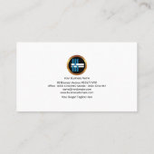 Chic Simple Distribution Arrows importeren exporte Visitekaartje (Achterkant)