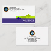 Chic Simple Distribution Arrows importeren exporte Visitekaartje (Voorkant / Achterkant)