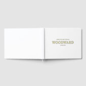 Chic Simple Wedding Folie gastenboek (Volledig)