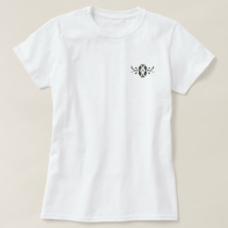 Chic Simplicity: gepersonaliseerd boegmonogram T-shirt