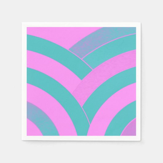 chic sophisticated modern chevrons servetten (Voorkant)