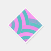 chic sophisticated modern chevrons servetten (Hoek)