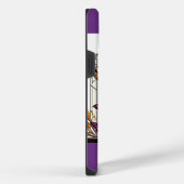 Chic Sorcière Violet Doré Teinte Art Déco Funky (Côté droit)