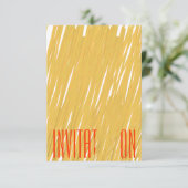 Chic Spaghetti Pasta Dîner Italien Invitation (Debout devant)