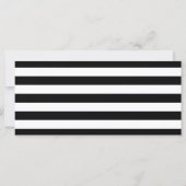 Chic Stripes Paars Girl Salon Gift Certificate (Achterkant)