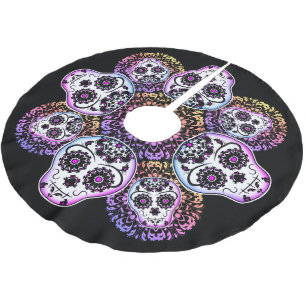 Chic-suikerschedel Kerstboom Rok