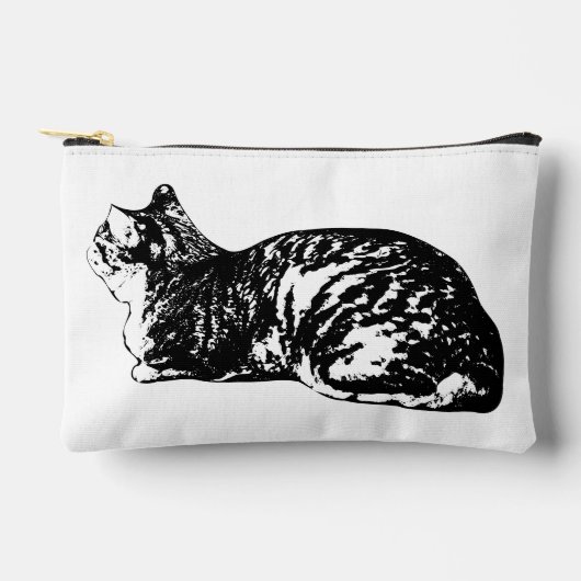 Chic Tabby Carry Pouch Etui (Voorkant)