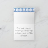 Chic tabletop dans le Carte de remerciements Periw (Intérieur)