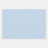 Chic Tartan Blue Grey Black Pattern Inpakpapier Vel (Voorkant 2)