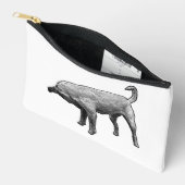 Chic Terrier Texture Pouch Etui (Open)