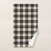 Chic Thompson Camel Tartan Pattern Bad Handdoek (Handdoek)