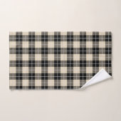 Chic Thompson Camel Tartan Pattern Bad Handdoek (Handdoek)