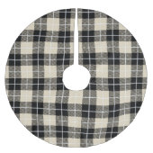 Chic Thompson Camel Tartan Pattern Kerstboom Rok (Voorkant)