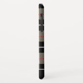 Chic Thompson Camel Tartan Plaid Monogram Case-Mate iPhone Case (Achterkant/links)