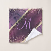 Chic Tie Dye Monogram Gypsy Scarf Bad Handdoek (Wasdoekje)