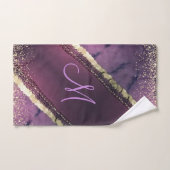 Chic Tie Dye Monogram Gypsy Scarf Bad Handdoek (Handdoek)