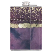 Chic Tie Dye Monogram Gypsy Scarf Heupfles (Achterkant)