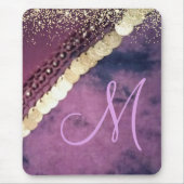 Chic Tie Dye Monogram Gypsy Scarf Muismat (Voorkant)