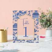 Chic-tique Chinoiserie Numéro de table (Mariage)