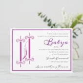 Chic Torah - Invitation Bat mitzvah (Debout devant)