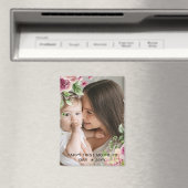 Chic Tropical Boho Floral Moederdag Gift Magnet Magneet (Insitu (Vaatwasser))