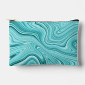 Chic turquoise marmer etui (Voorkant)