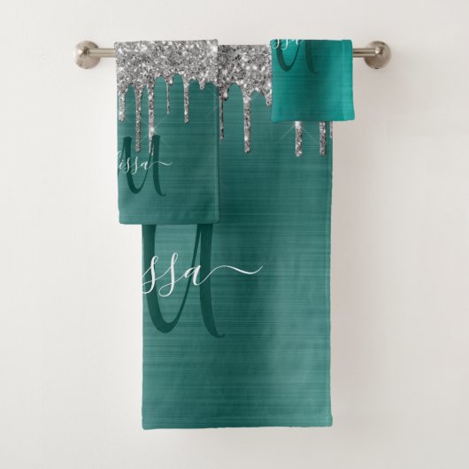 Chic Turquoise Silver Driver Parties scintillant N (En situation)