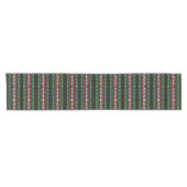 Chic Ugly Sweater Pattern Table Runner Korte Tafelloper (Horizontaal)