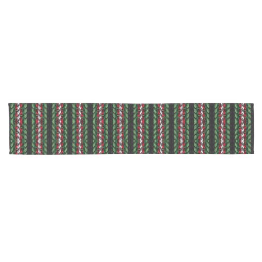 Chic Ugly Sweater Pattern Table Runner Korte Tafelloper (Horizontaal)