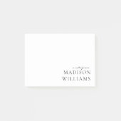 Chic Une Note De La Typographie De Script Post-it  (Devant)