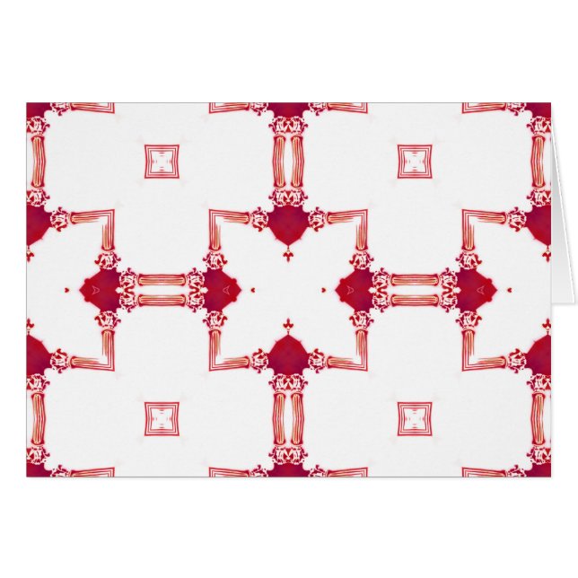 Chic Urban Magenta White Gold Designer Fretwork NT (Voorkant Horizontaal)