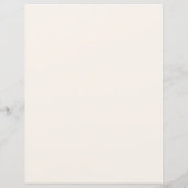 Chic Victoriaans High Tea Roos Lady Stationery Pap (Achterkant)