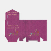 Chic Vintage violet Ballotins (Déplié)