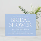 Chic Vrijgezellenfeest Fototypografie Bruiloftsbla Kaart (Staand voorkant)