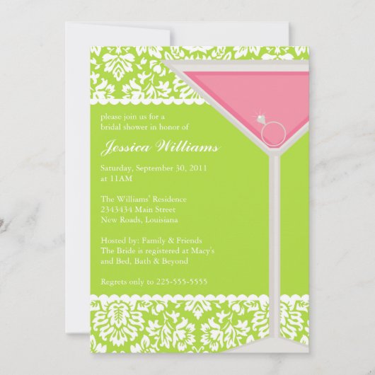 Chic-Vrijgezellenfeest Kaart (Voorkant)