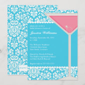 Chic-Vrijgezellenfeest Kaart (Voorkant / Achterkant)