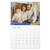 Chic Waterverf aangepaste foto 2022-reeks Kalender (Jan 2027)