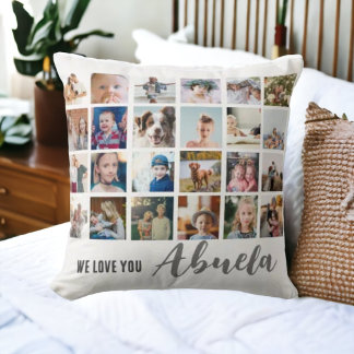 Chic we love you abuela foto Sierkussen