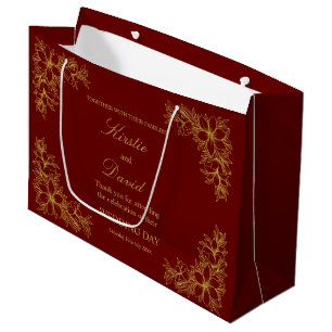 Chic Wedding Day  Lijst en bloemen Groot Cadeauzakje