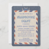 Chic Western Boots Casquette Denim Invitation de d (Dos)