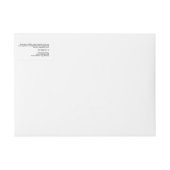 Chic White Rose Gold Body Butter Jar Label (Voorkant)