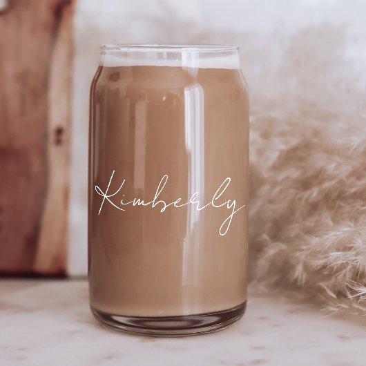 Chic White Script Monogram Bachelorette Party