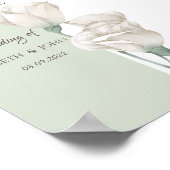 Chic Wildflower Wedding Poster (Hoek)