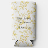 Chic Yellow White Lemons (Voorkant)