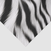 Chic zebra dierprint bruidsfeest tissuepapier (Detail)