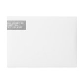 Chic Zilver Folie Bruiloft (Voorkant)