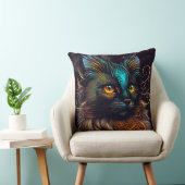 Chica - Magnifique Coussin à lancer Chat Écaillé T (Chaise)
