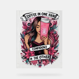 Chica perfecta acryl bord