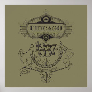 Chicago 1837 poster
